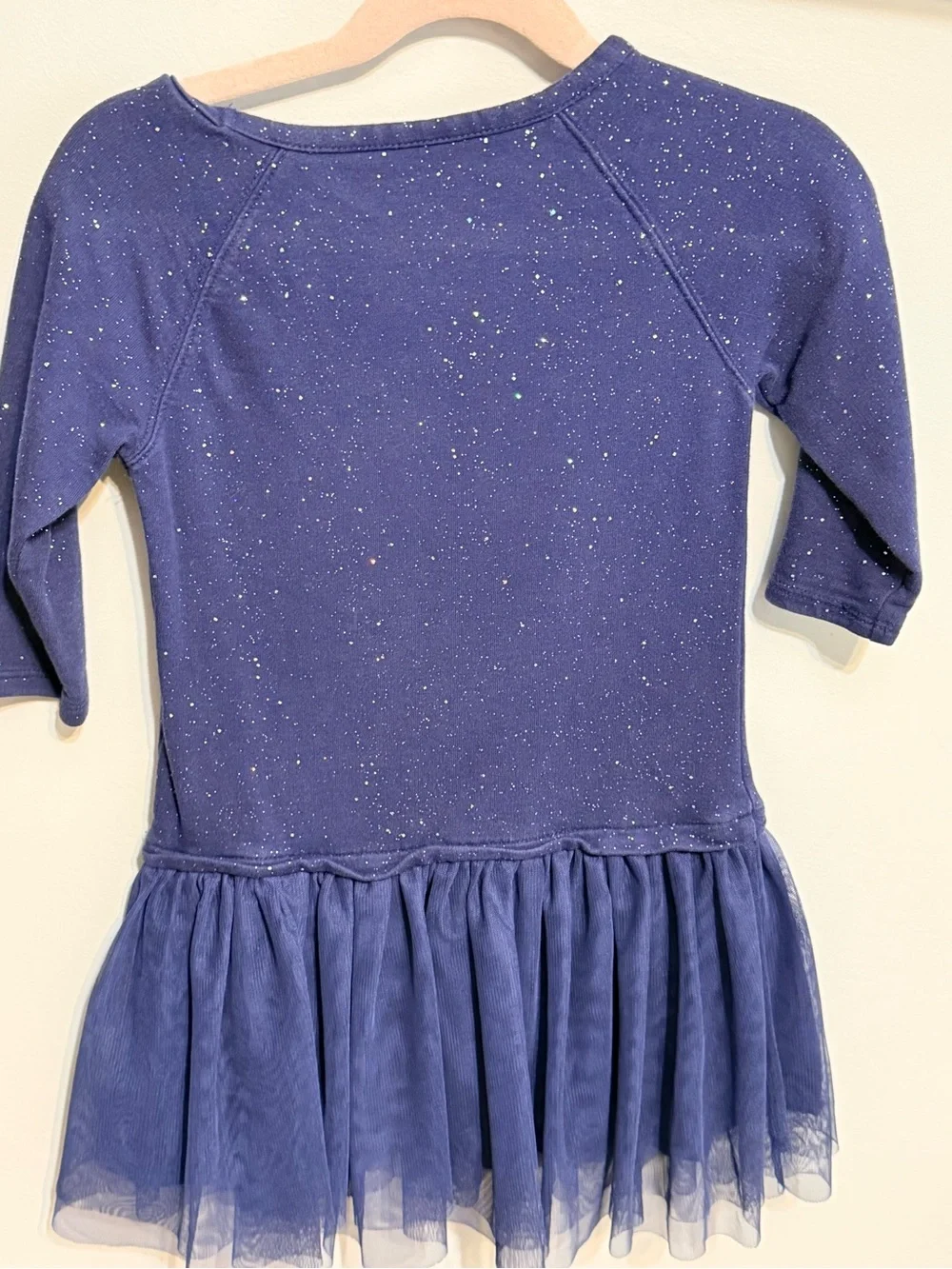 Carter's Girls' Navy Sparkle Tulle Dress